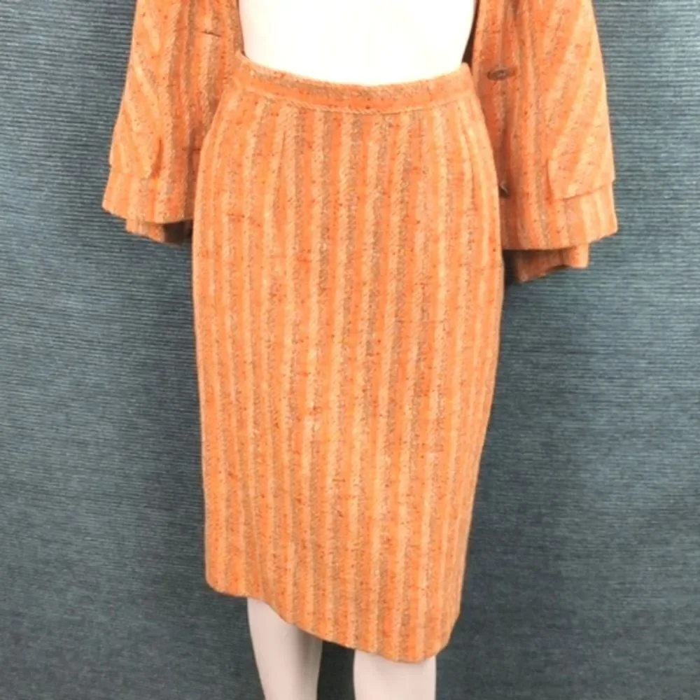 Vintage Henry White Of Dublin Wool Suit, 1960's Skirt & Jacket - Picture 6 of 17